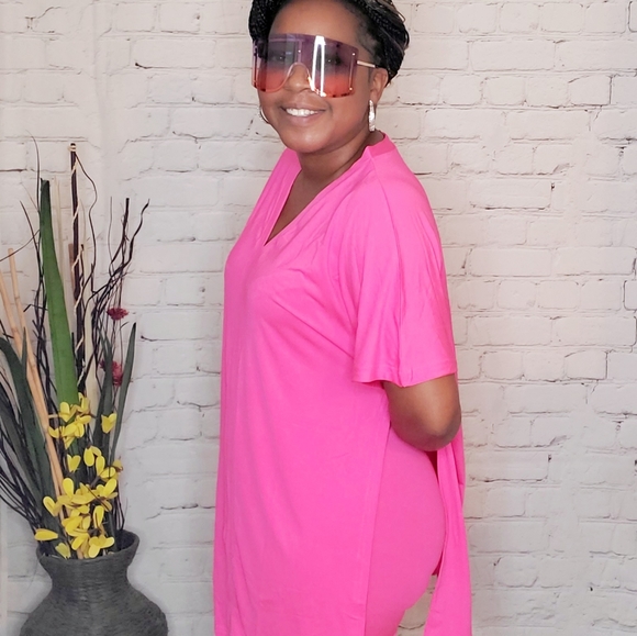 Nwt Pink Biker Set - Picture 3 of 3